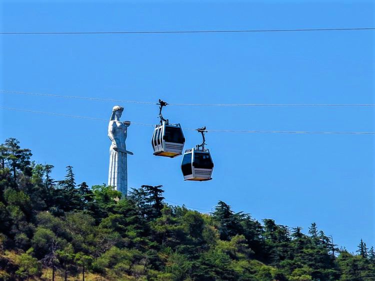 Mother of Georgia Cable Car Ride 